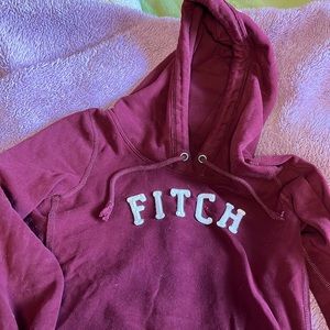 VINTAGE Abercrombie and Fitch Logo Hoodie
